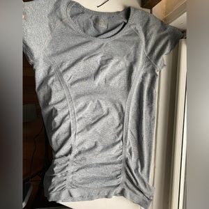 Athleta grey workout t-shirt